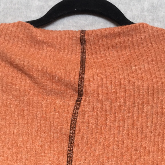 FREE PEOPLE “We the Free” Oversized Long Line Boatneck Dolmen Sleeve Side Split - Picture 4 of 16